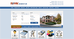 Desktop Screenshot of momentumrealtycolorado.com